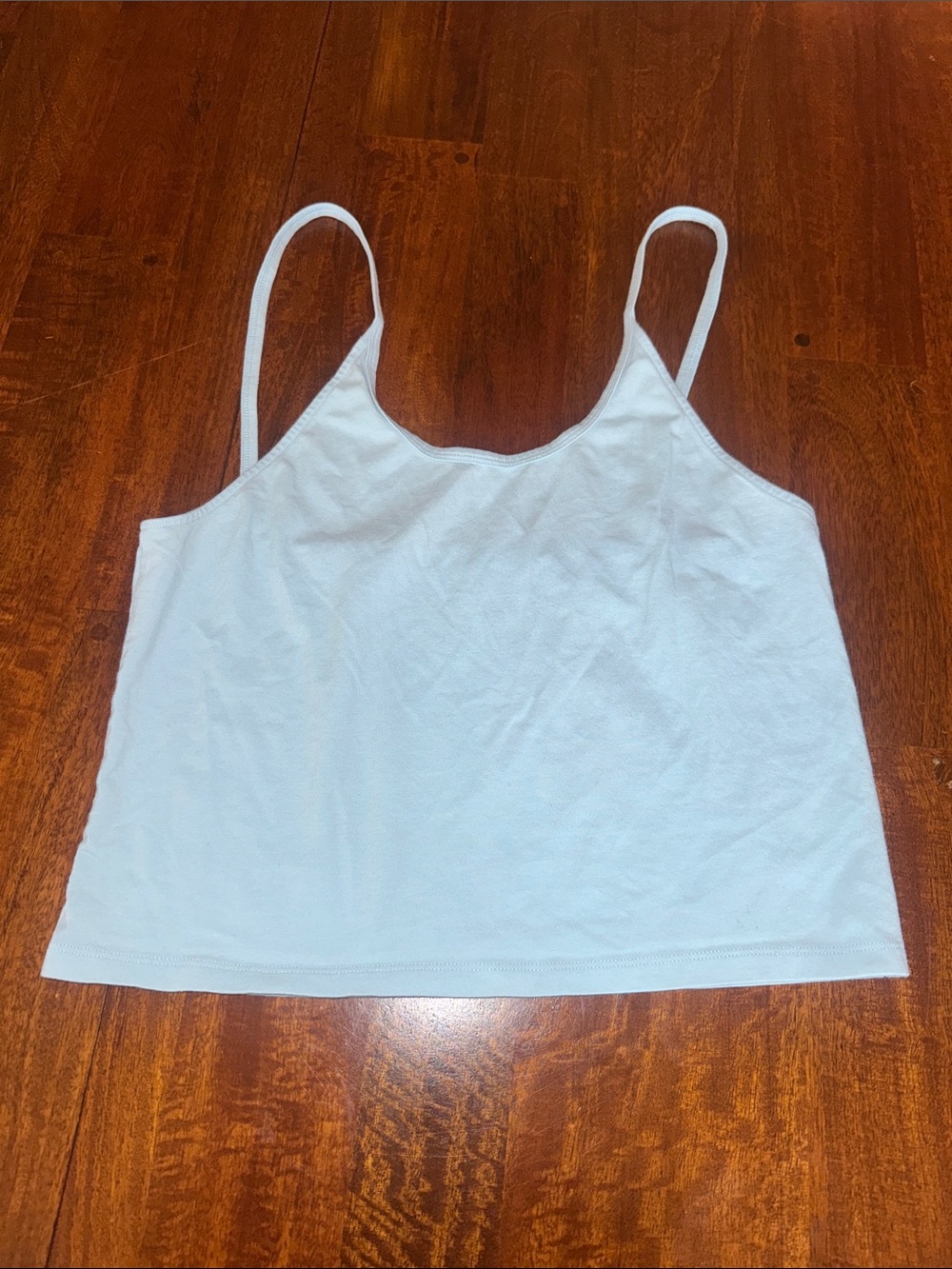 American Eagle Very Light Blue Crop Tank